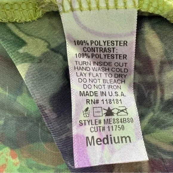 Vintage Y2K Butterfly Top Womens Medium Forest Fairy Goblincore Artsy Summer - Picture 8 of 8